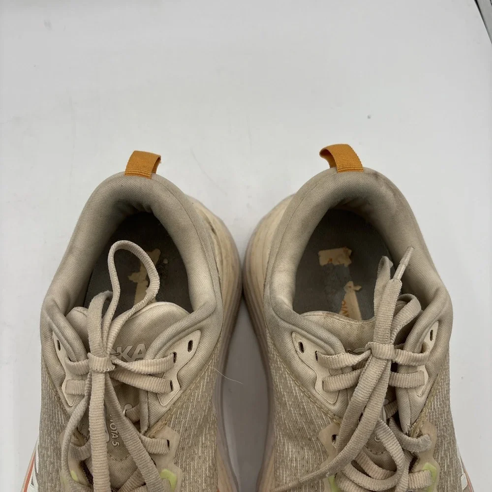 Hoka‎ Gaviota 5 Sneakers Women's Size 7.5 B 1134235 VLG Beige Running Shoes